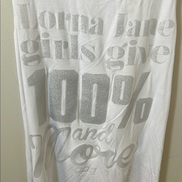 Lorna Jane White Graphic Tank Top - Picture 2 of 4